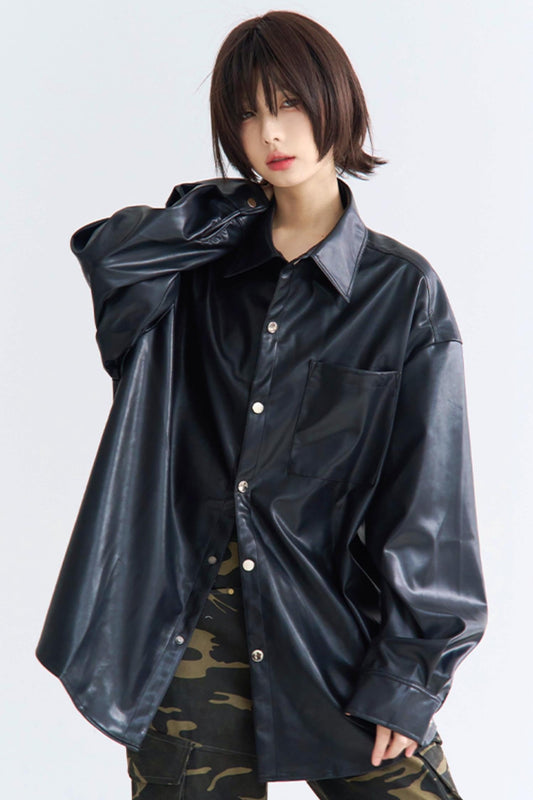 トップス ヴィンテージスタイル PU