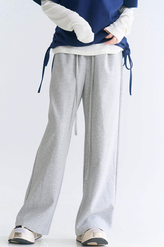 カラーパンツ 無地スウェット