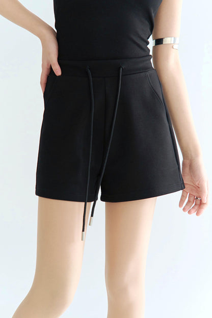 Shorts mit hoher Taille