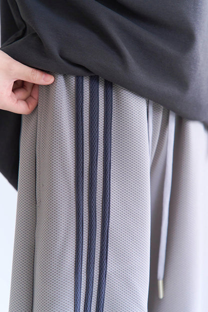 クラッシュレッグパンツ ワイドカラー