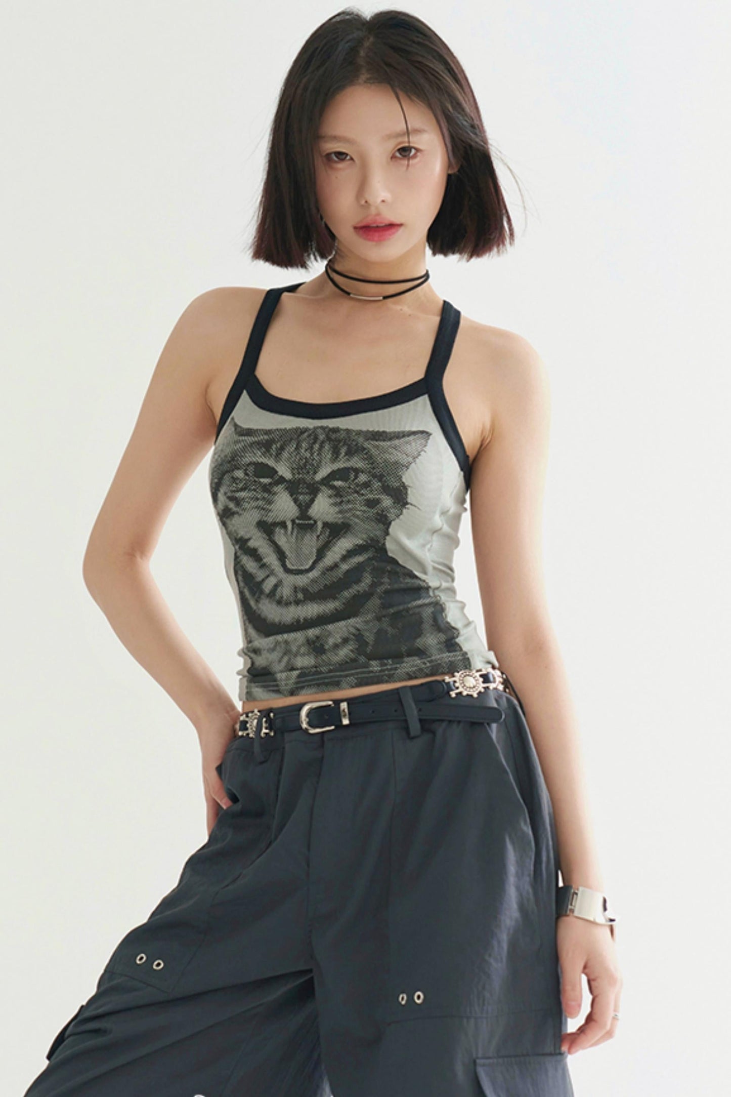 Minimalistisches Camisole Slim Cat