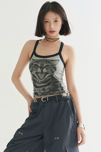Minimalistisches Camisole Slim Cat