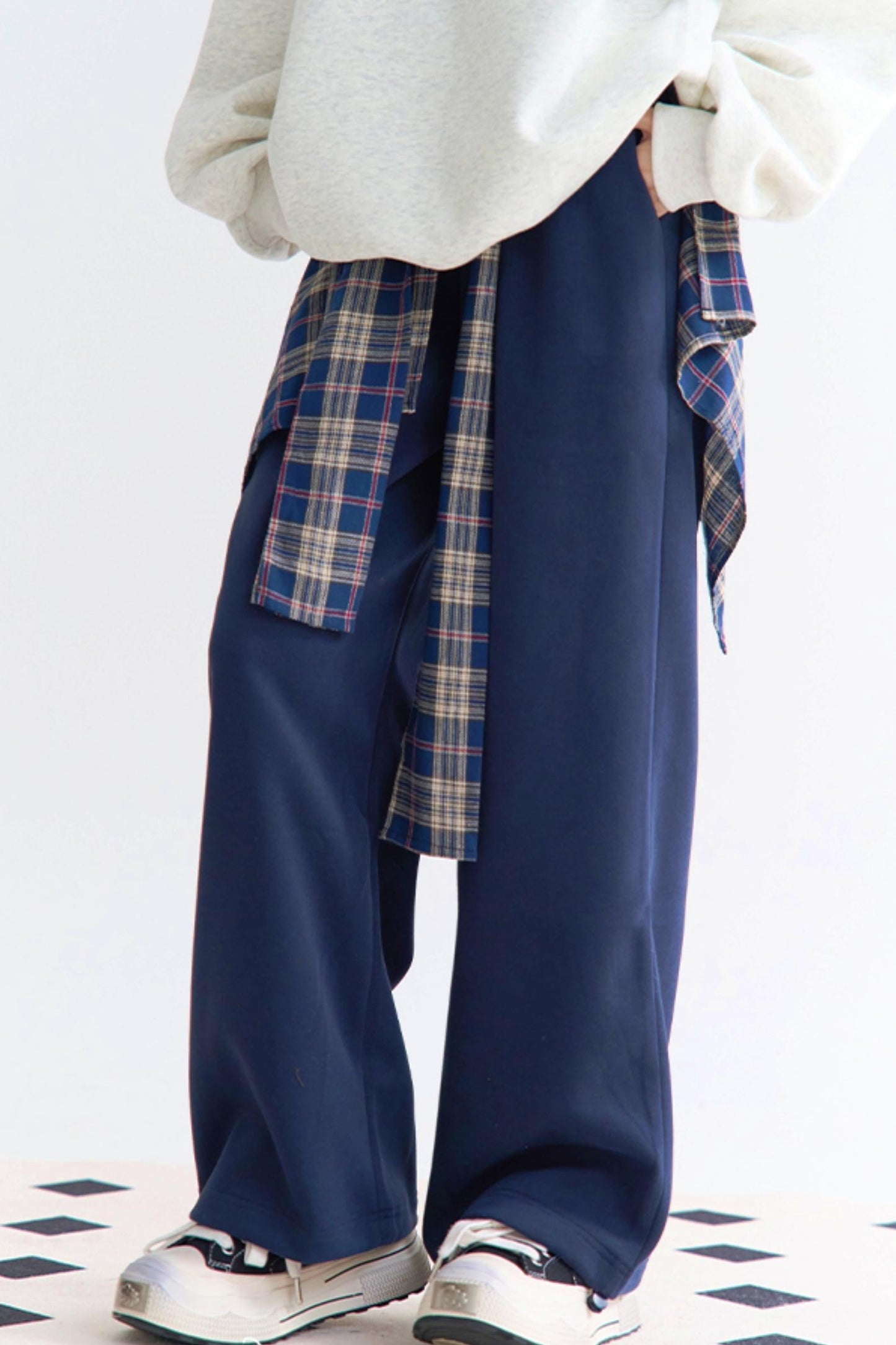 ミニマリストリラックススウェットパンツ