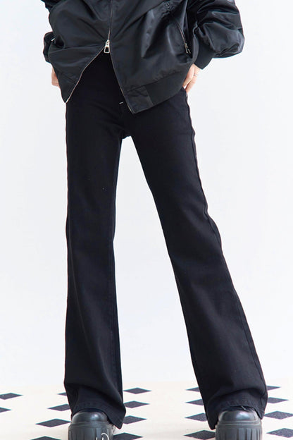 Schmale Micro-Flare-Jeans