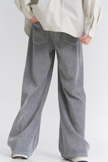 ミドルウェイトストレートパンツ