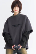 Pull contrasté style couche