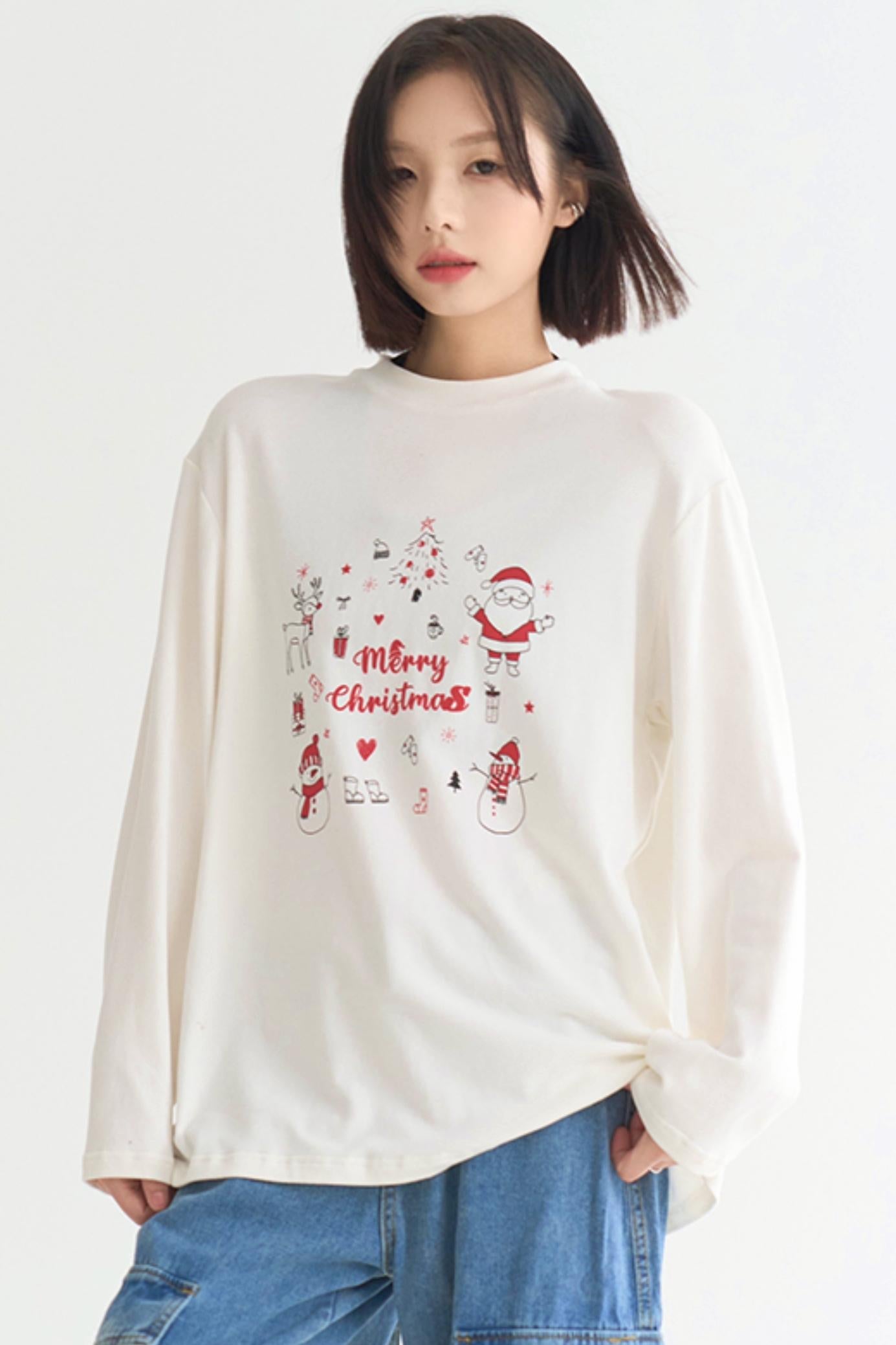 T-Shirt mit Urlaubsdruck