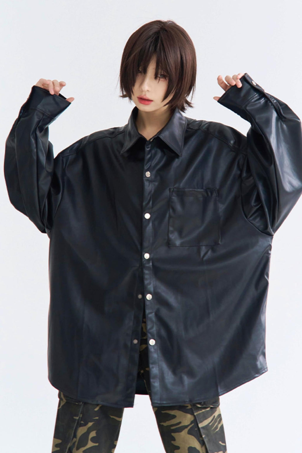 Tops Vintage Style PU