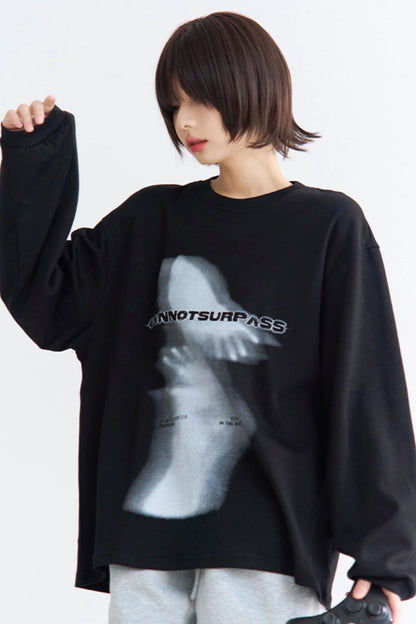 ラウンドベーシックネックTシャツ