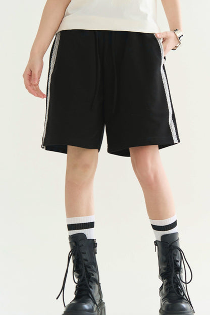 フィットリラックスパッチワークパンツ