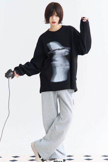 ラウンドベーシックネックTシャツ