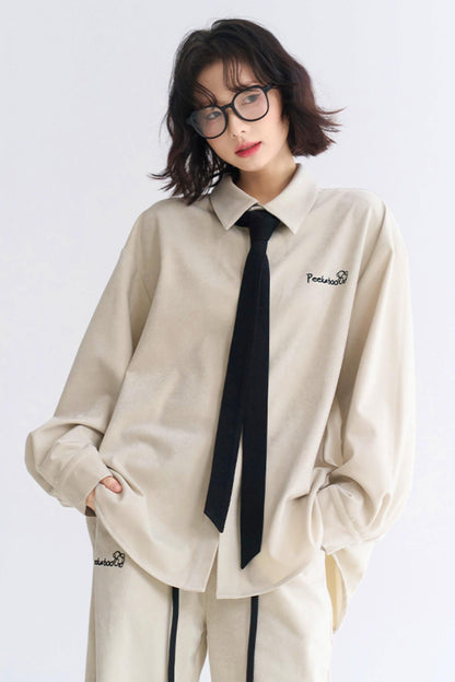 セットアップシャツ ミューズパンツ グラビティ＆リラックス