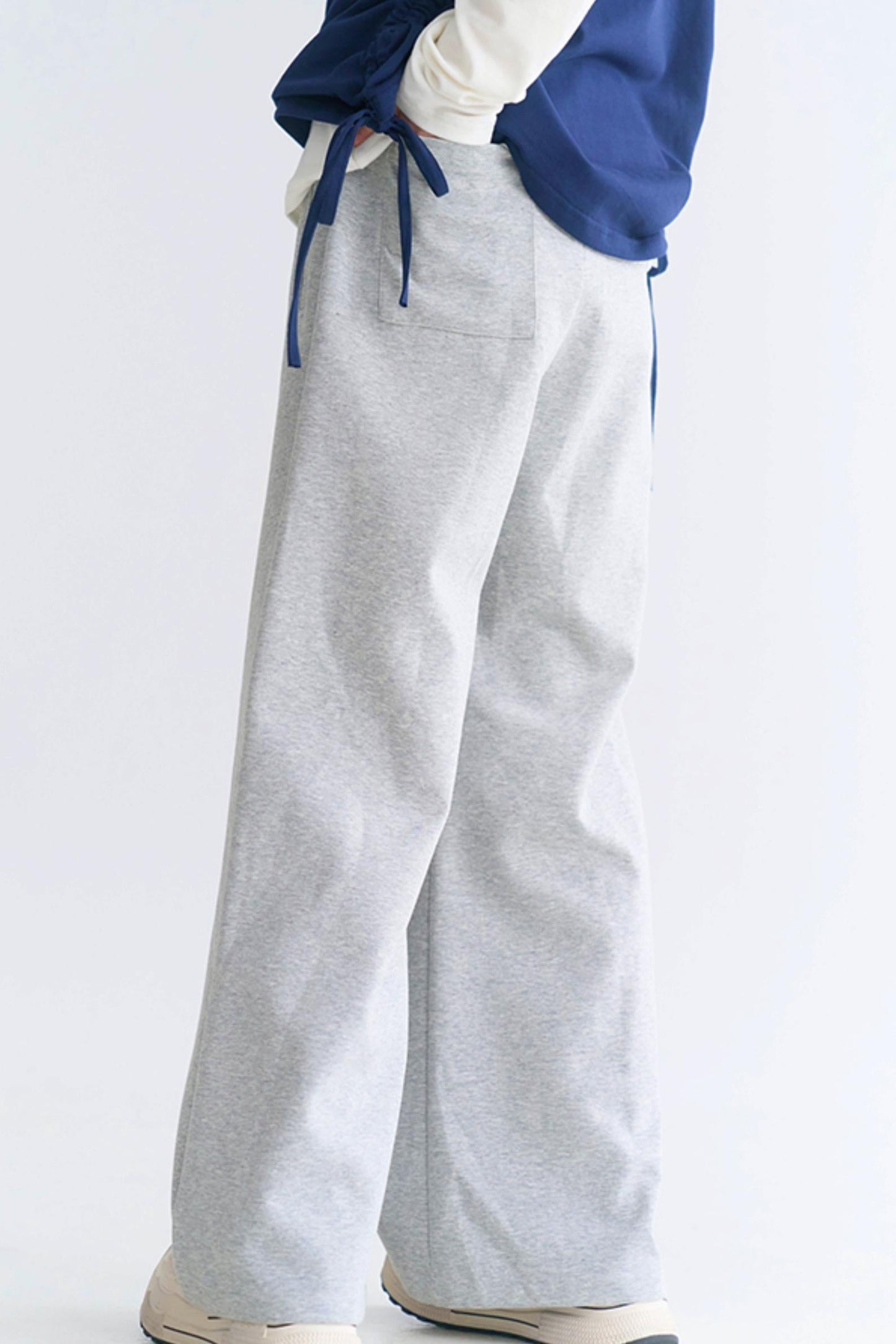 カラーパンツ 無地スウェット