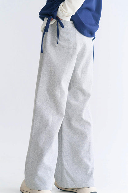 カラーパンツ 無地スウェット