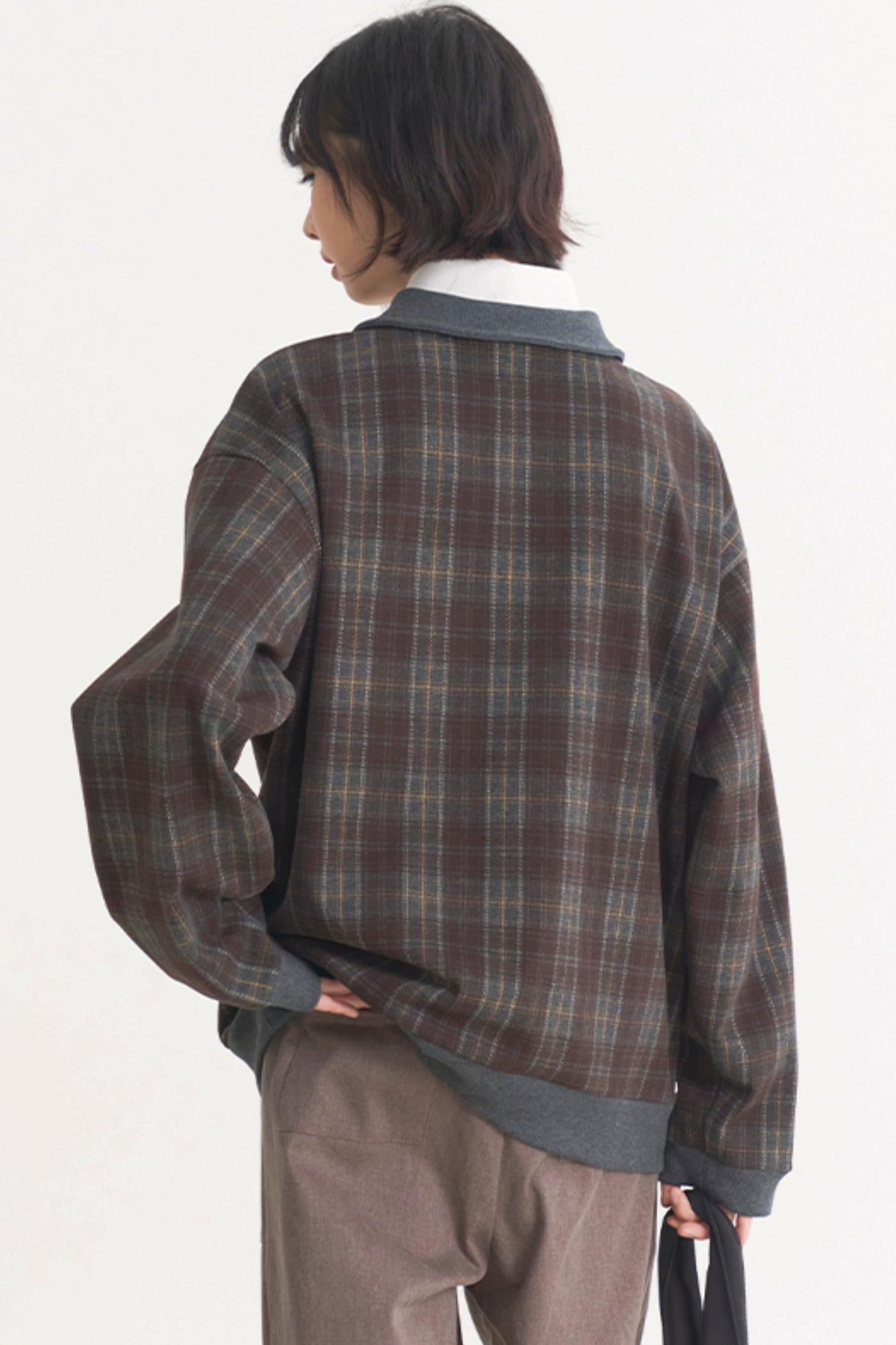 グラビティ・ミュージアム 2025 セーター ストライプ スプリング - パッチワーク