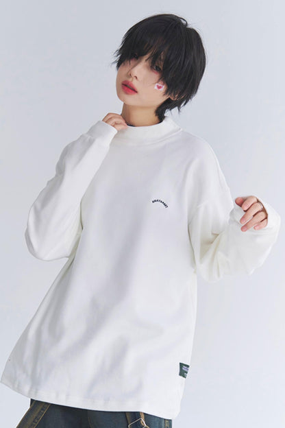 Women's Warm Turtle T-Shirt Gravity Fall/Winter Model Half Fleece Museum