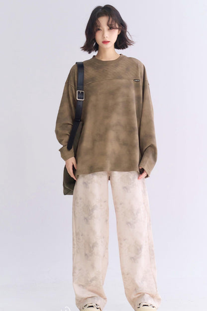 ロングフィットスリーブルーズTシャツ