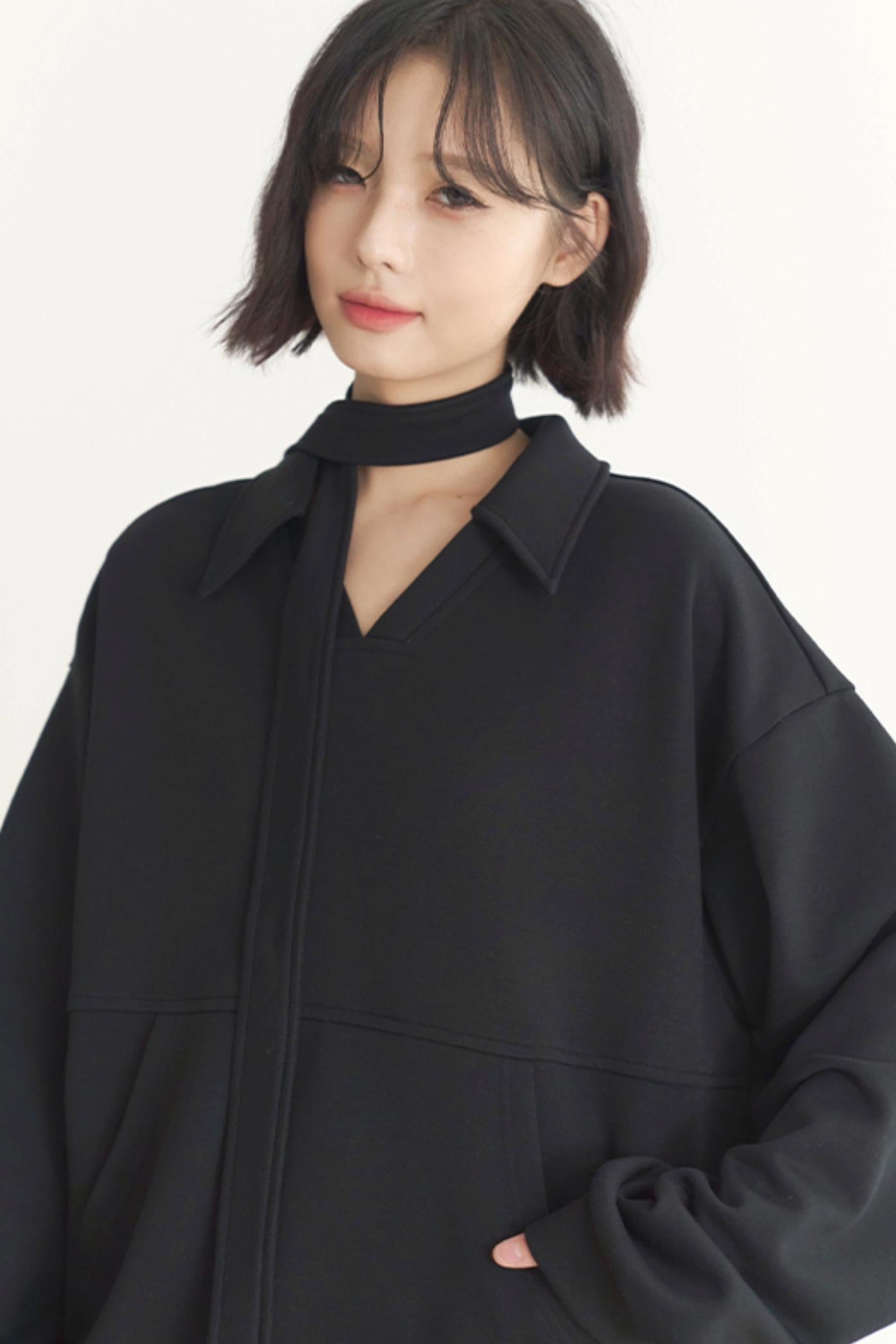 ミュージアムカジュアル Vネック レディース 2025 コレクション スプリング グラビティ プルオーバー