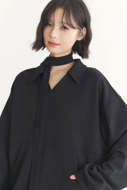 ミュージアムカジュアル Vネック レディース 2025 コレクション スプリング グラビティ プルオーバー