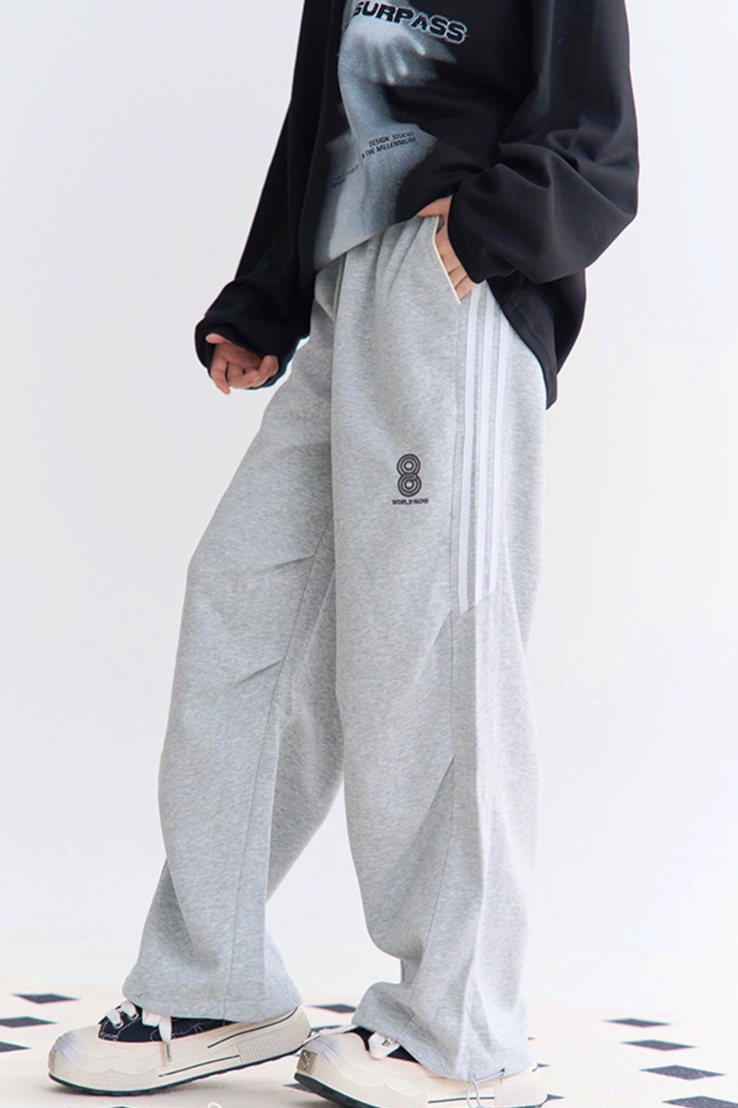 スウェットパンツ リラックスカジュアル