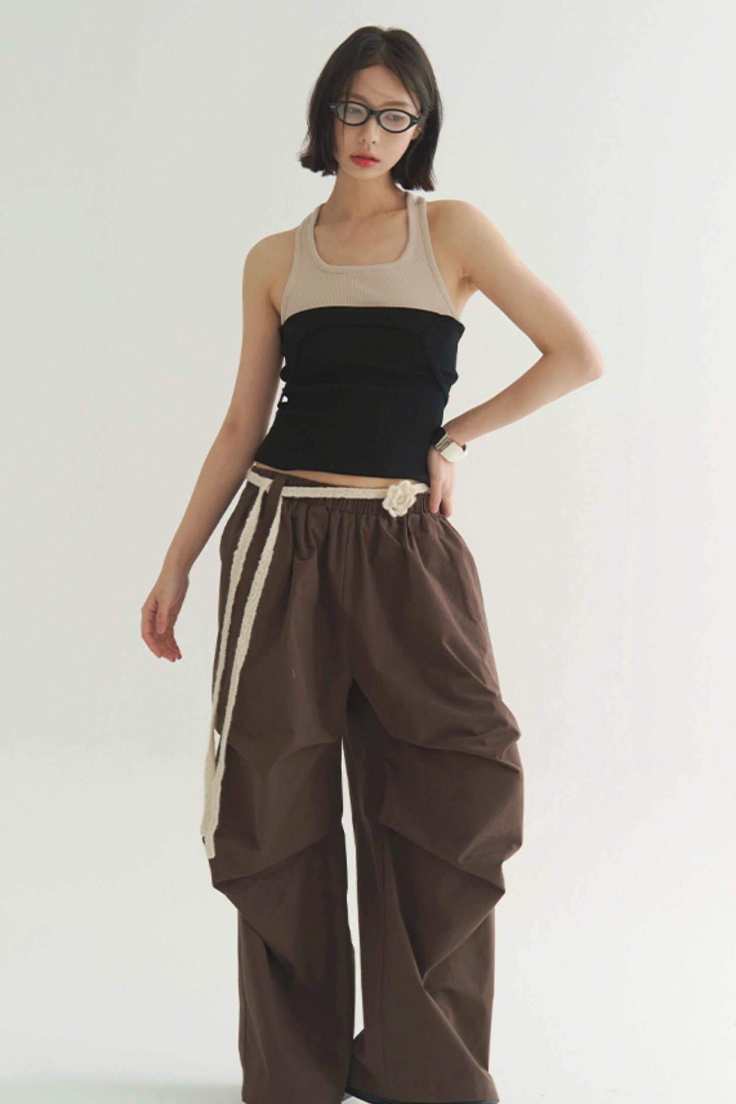 Style Double Layer Slim Camisole