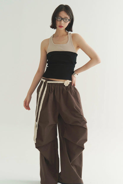 Style Double Layer Slim Camisole