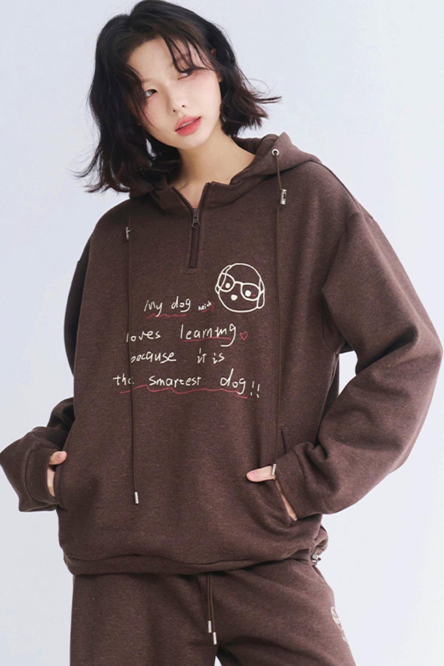 Setup Casual Hoodie Sportswear mit