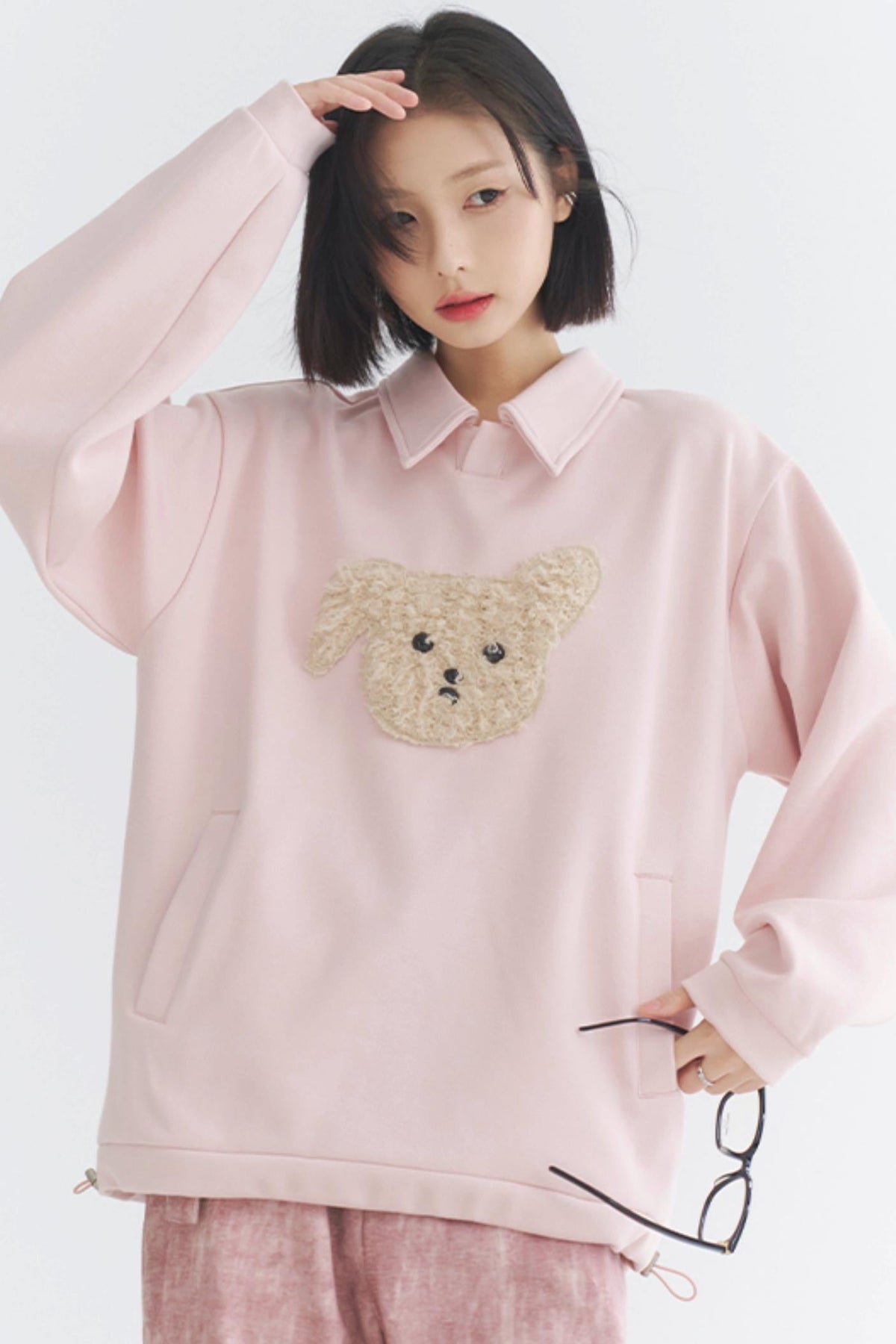 2024 Puppy - Women's Gravity Museum Winter Comfort Plush Top Sweatshirt