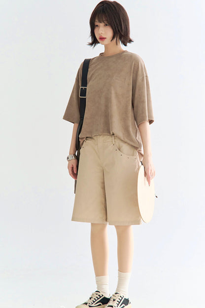 ルーズフィットヤーンディーゼルダイTシャツ