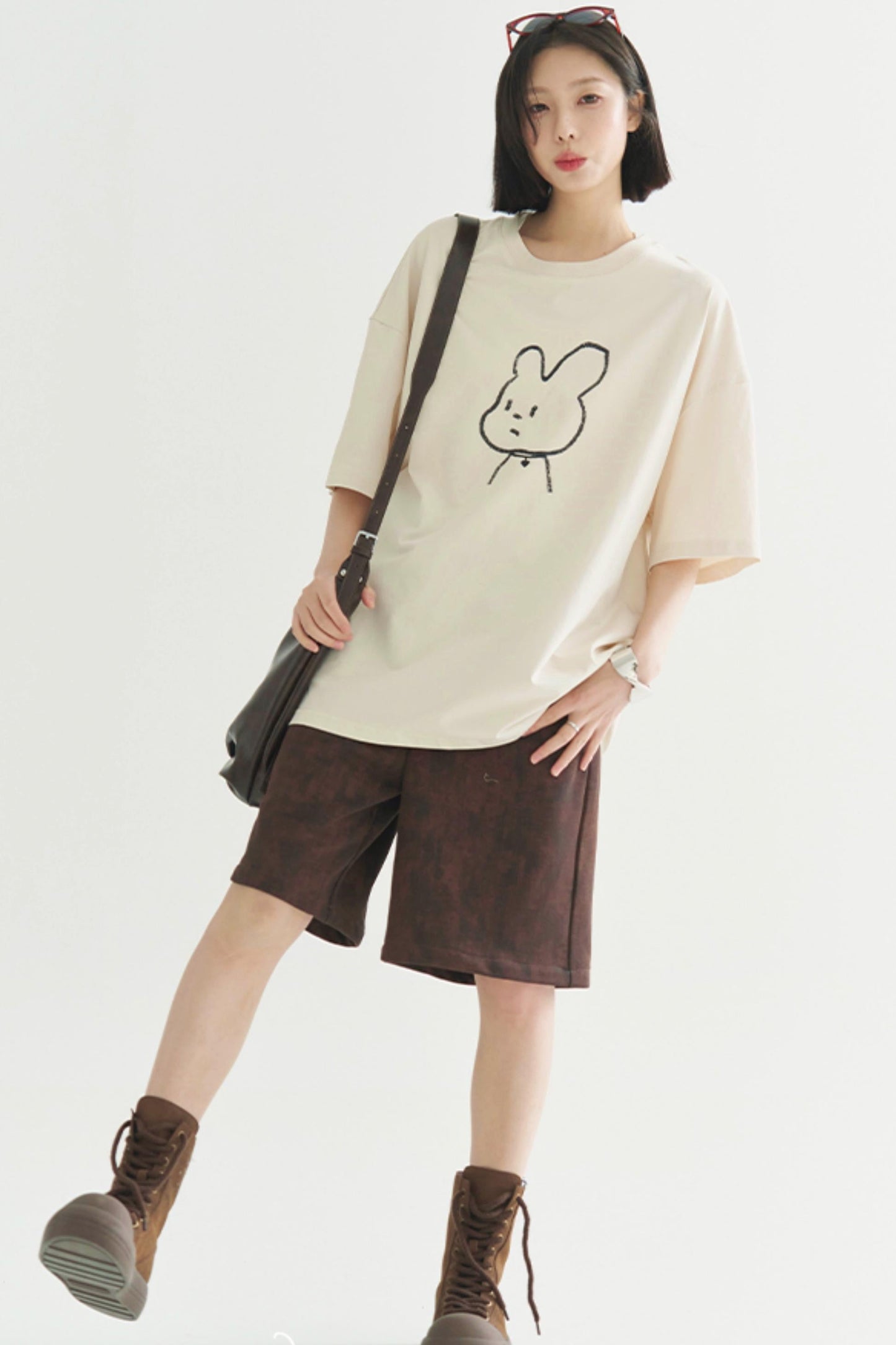 インクミニマリストTシャツスケッチ