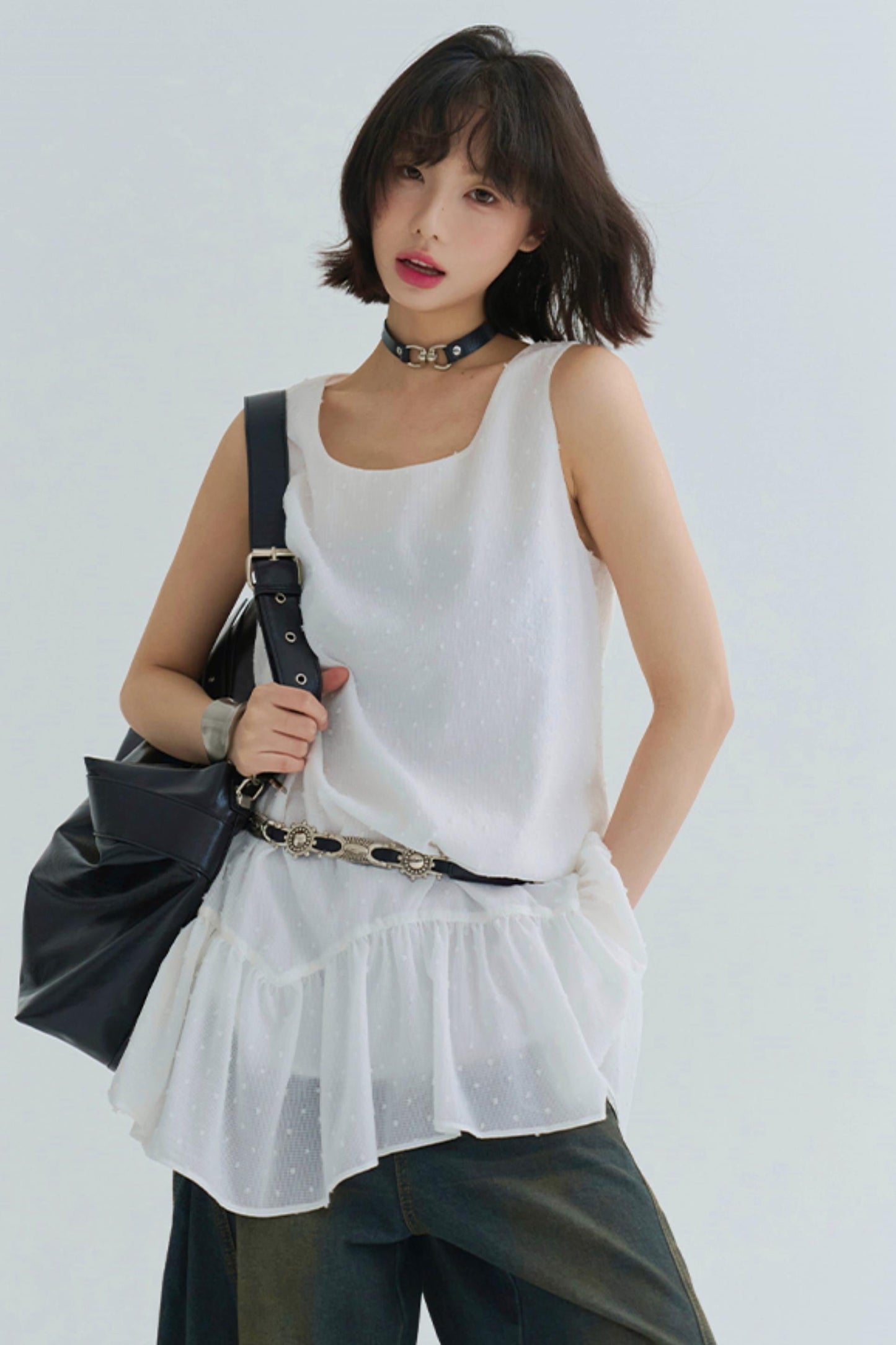 Ärmelloses Kleid Flowey Lightweight