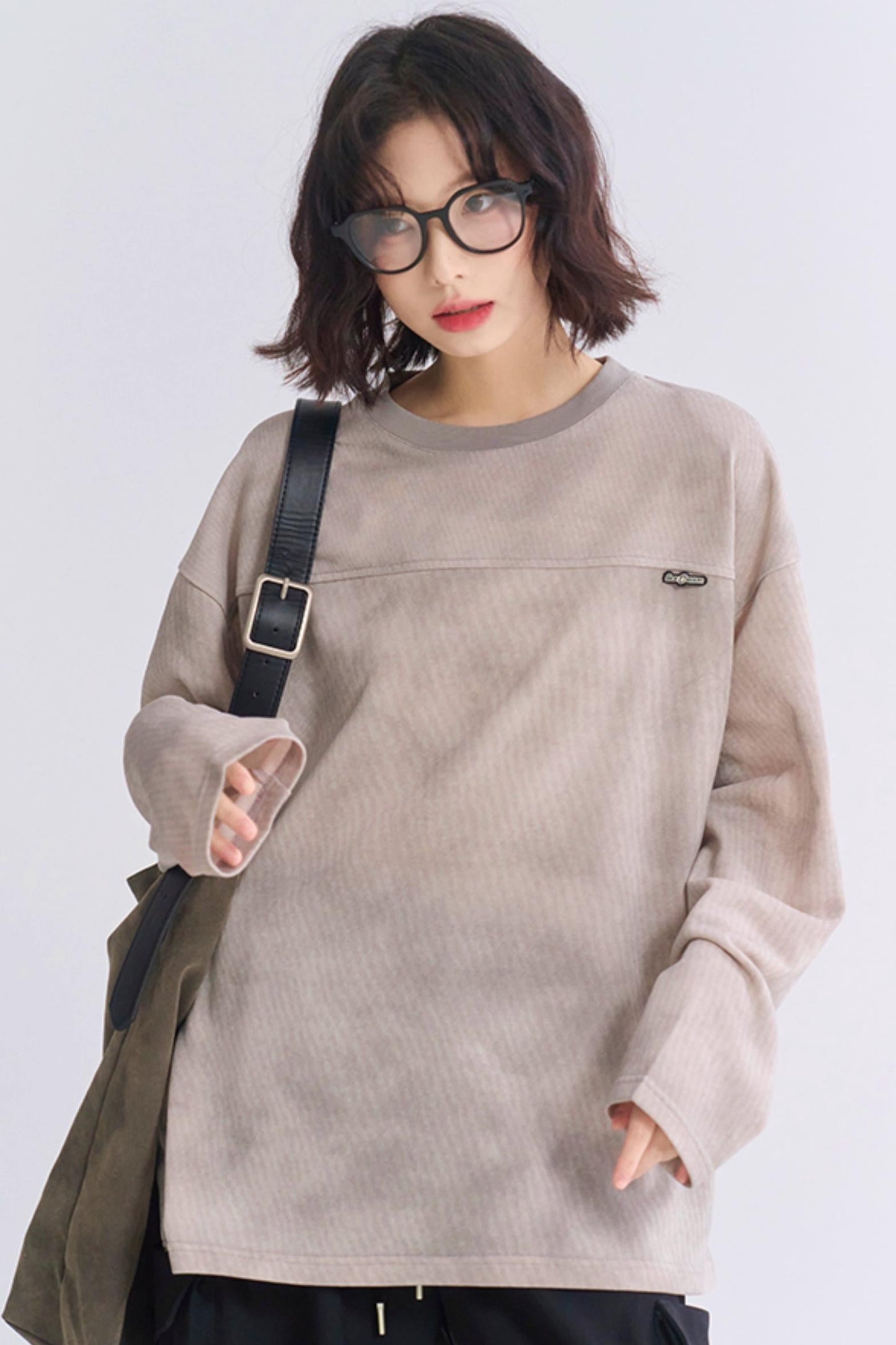 ロングフィットスリーブルーズTシャツ