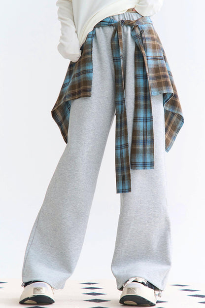 リラックスしたミニマリストスウェットパンツ