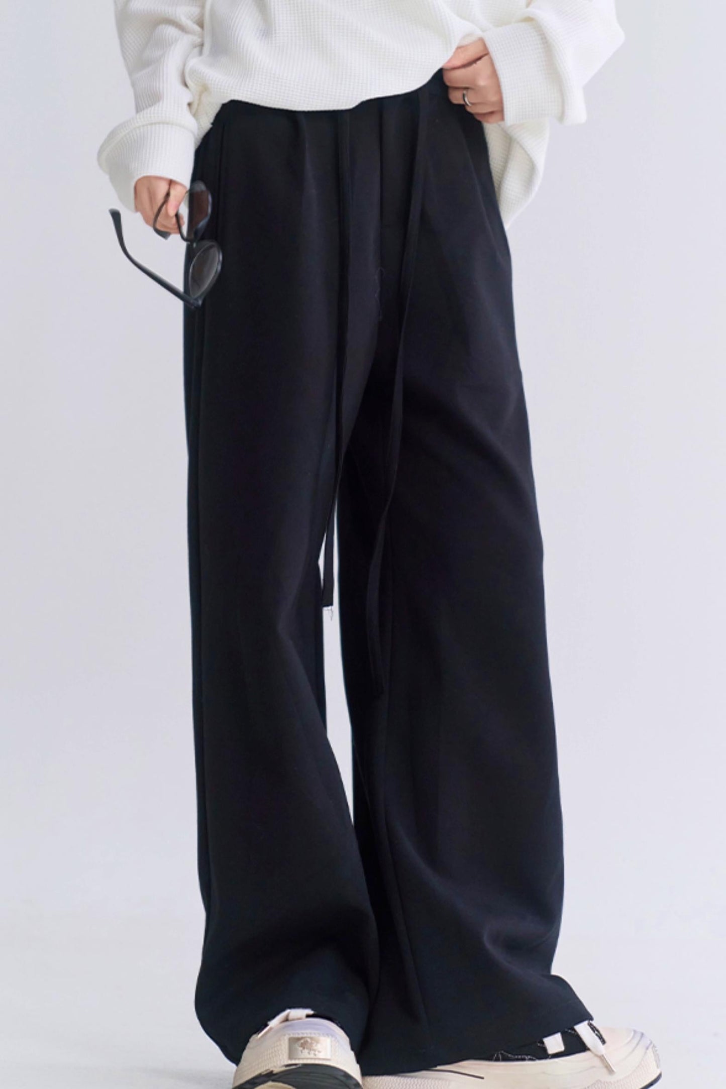 カラーパンツ 無地スウェット