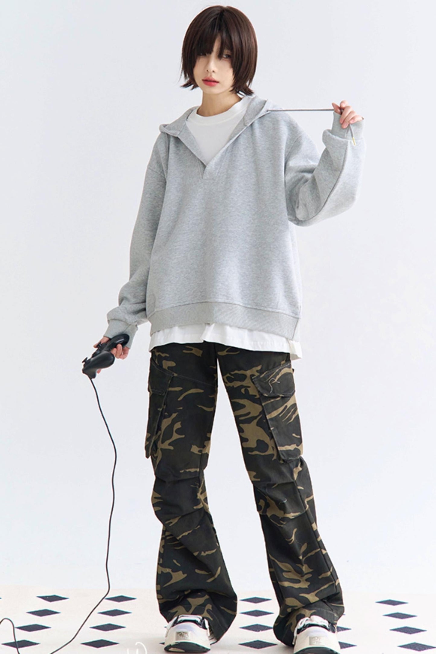 パーカースタイル カジュアル ユニセックス