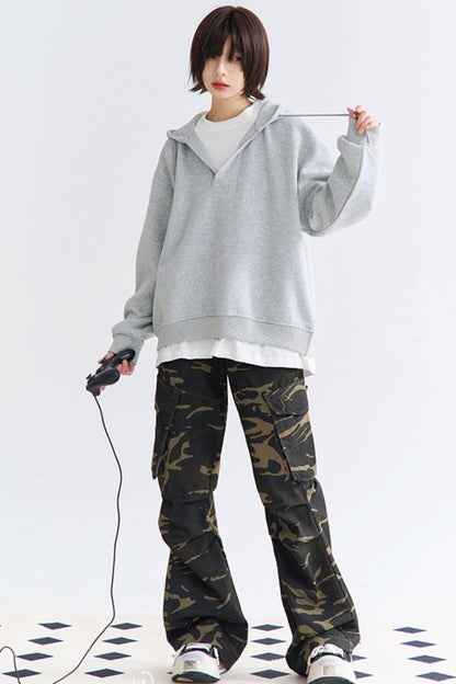 パーカースタイル カジュアル ユニセックス