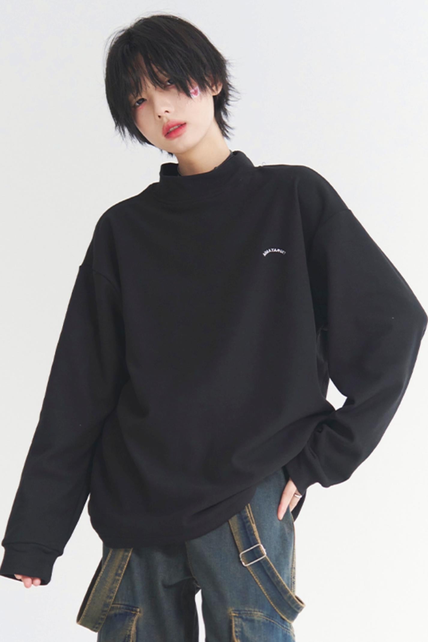 Women's Warm Turtle T-Shirt Gravity Fall/Winter Model Half Fleece Museum