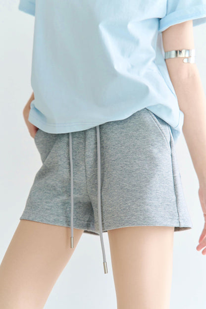 Shorts mit hoher Taille