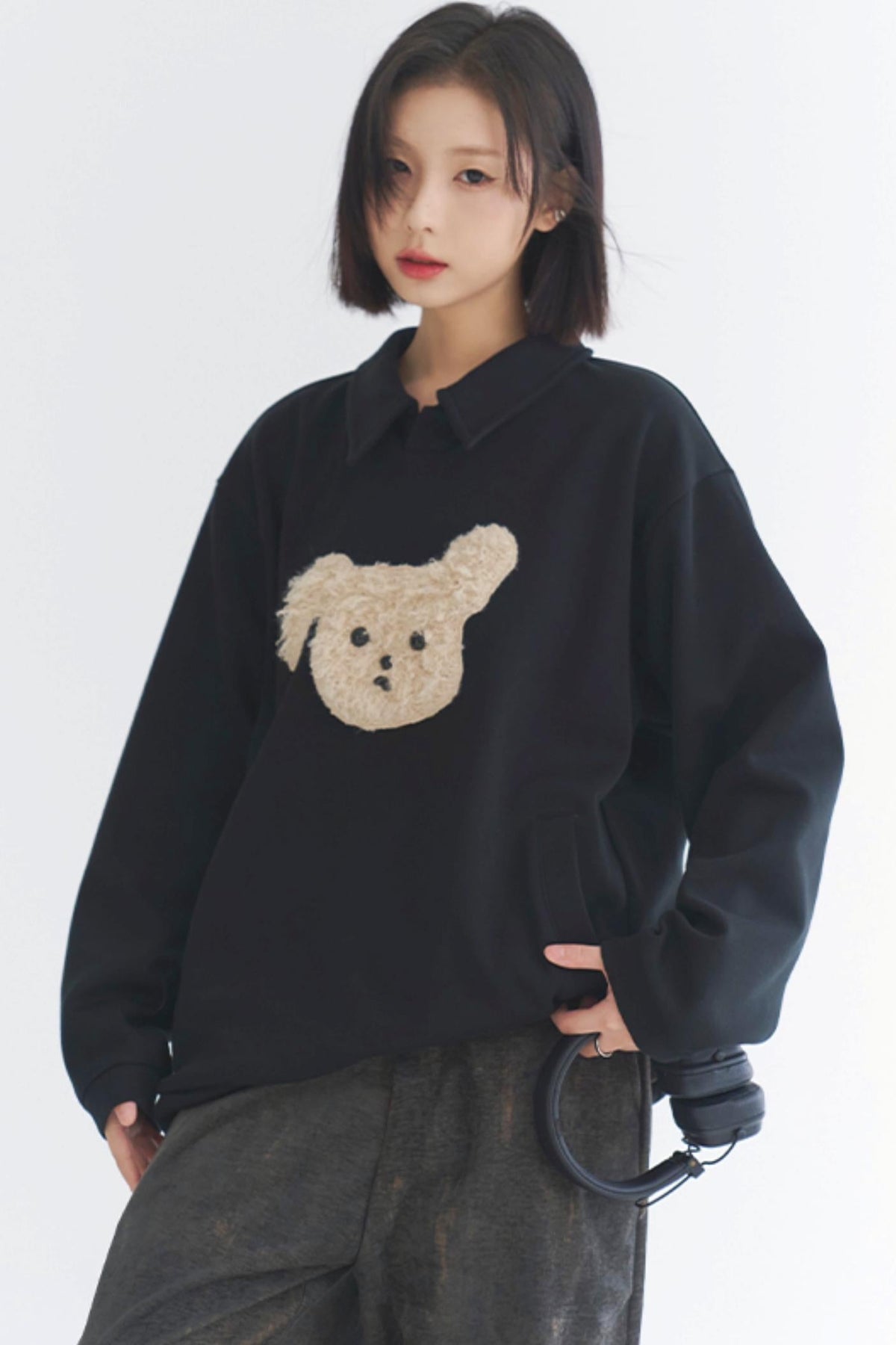 2024 Puppy - Women's Gravity Museum Winter Comfort Plush Top Sweatshirt