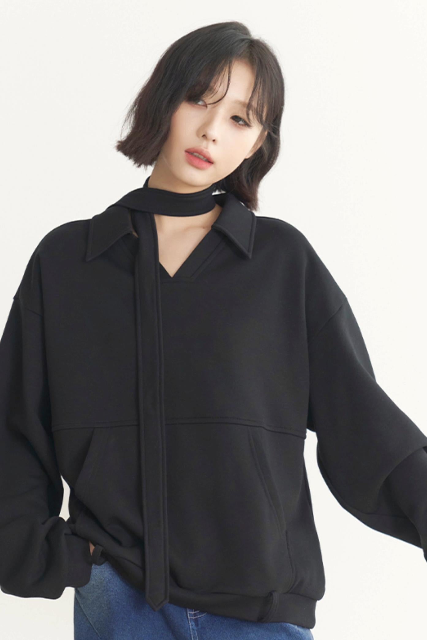 ミュージアムカジュアル Vネック レディース 2025 コレクション スプリング グラビティ プルオーバー