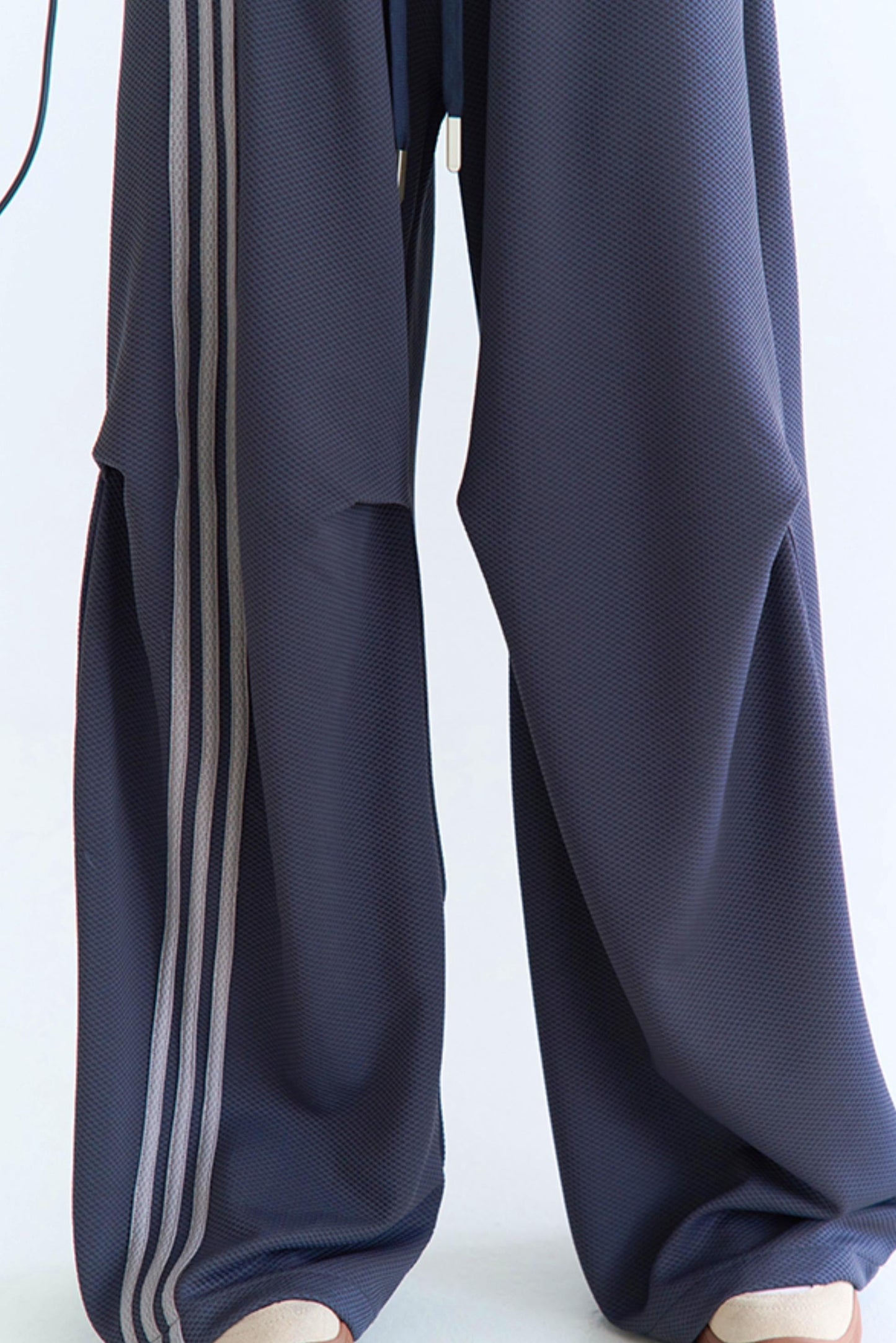 クラッシュレッグパンツ ワイドカラー