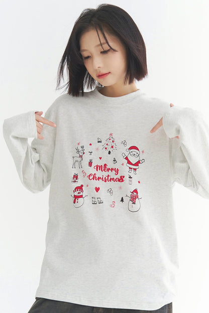 T-Shirt mit Urlaubsdruck