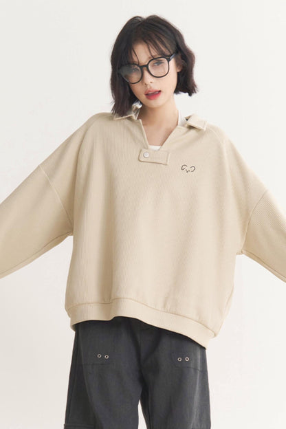 Pullover Museum Fall Gravity - Oversized Kollektion Damen Frühling