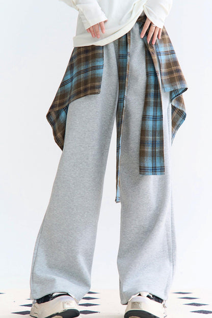 リラックスしたミニマリストスウェットパンツ