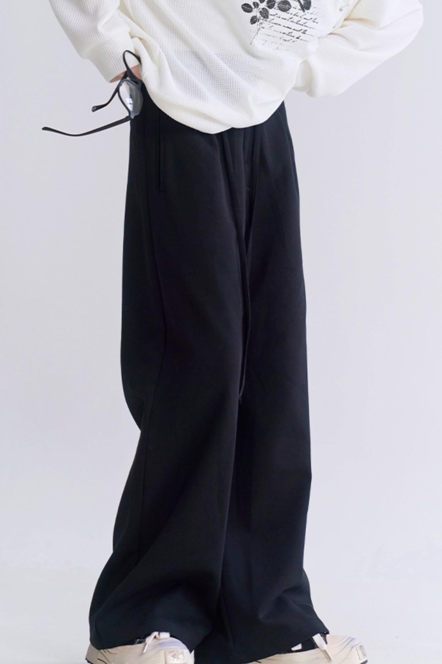 カラーパンツ 無地スウェット