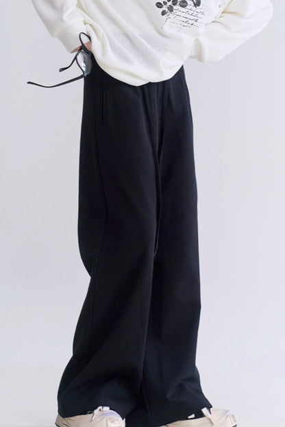 カラーパンツ 無地スウェット