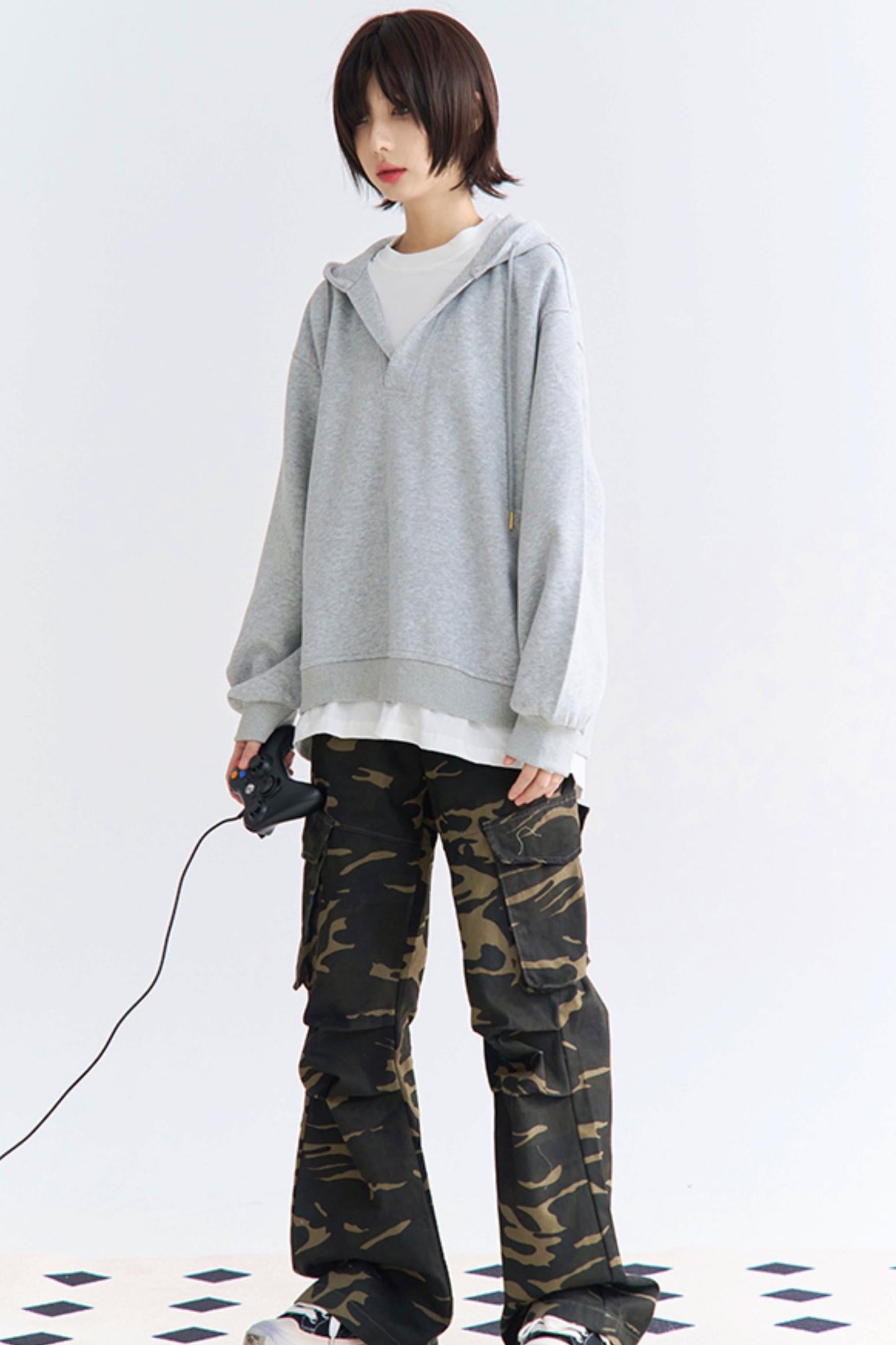 パーカースタイル カジュアル ユニセックス