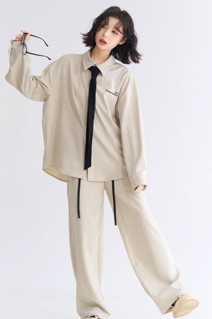 セットアップシャツ ミューズパンツ グラビティ＆リラックス