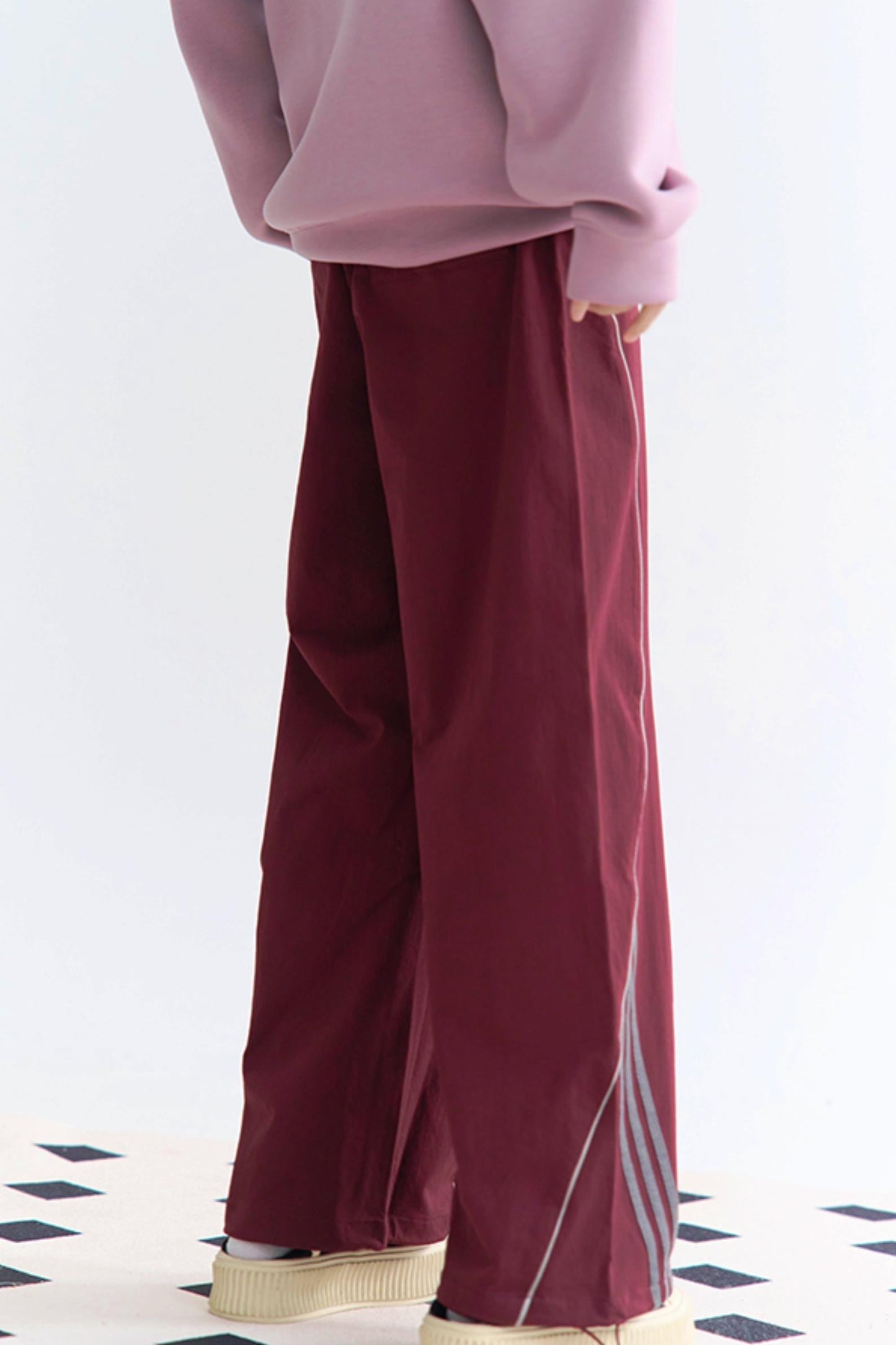 リラックススウェットパンツ ドローストリング