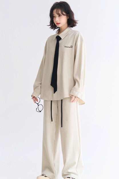 セットアップシャツ ミューズパンツ グラビティ＆リラックス